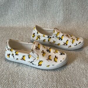 Taco Dog Canvas Slip On Shoes Size 7.5